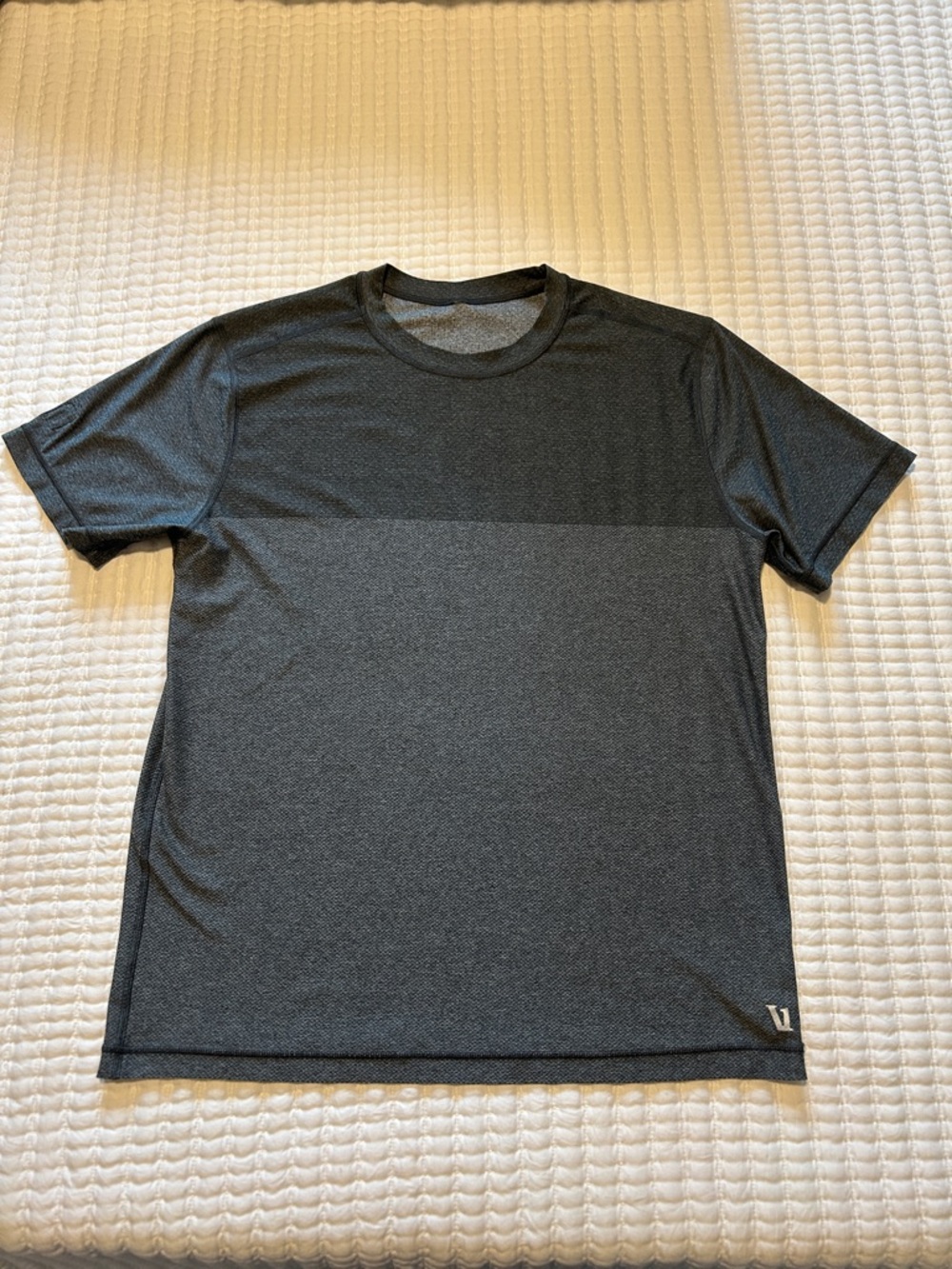 Vuori Men's Short Sleeve Crew Tee - Charcoal Mens Large